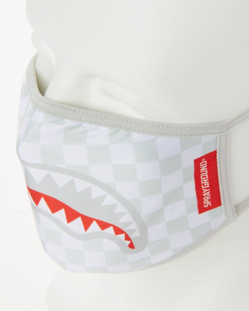 SHARKS IN PARIS (WHITE) FORM-FITTING MASK SHARKS IN PARIS (WHITE) FORM-FITTING MASK